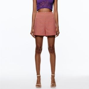 Geometric Print Shorts